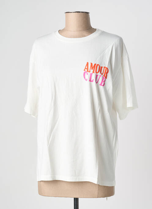 Tricou alb NINETTE femeie