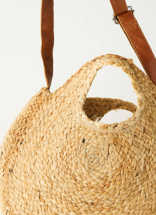 Geantă bej PIECES femeie