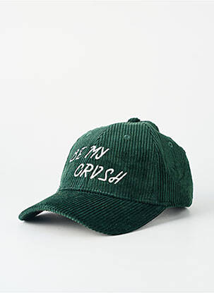 Șapcă țesătură catifea verde PIECES unisex