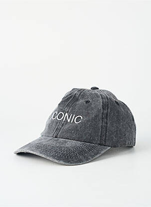 Șapcă țesătură denim negru PIECES unisex