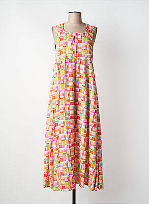 Rochie lungă portocaliu KALI YOG femeie