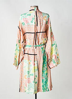 Jachete kimono guler în v roz MADE IN SENS femeie