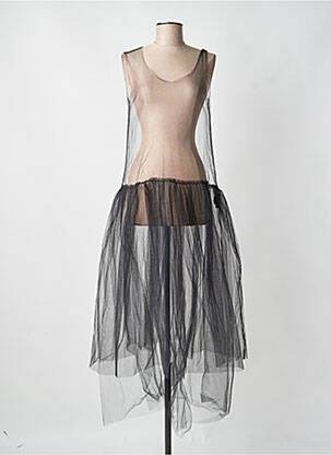 Jupon/Fond de rochie negru KEDZIOREK femeie