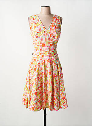 Rochie midi portocaliu KALI YOG femeie