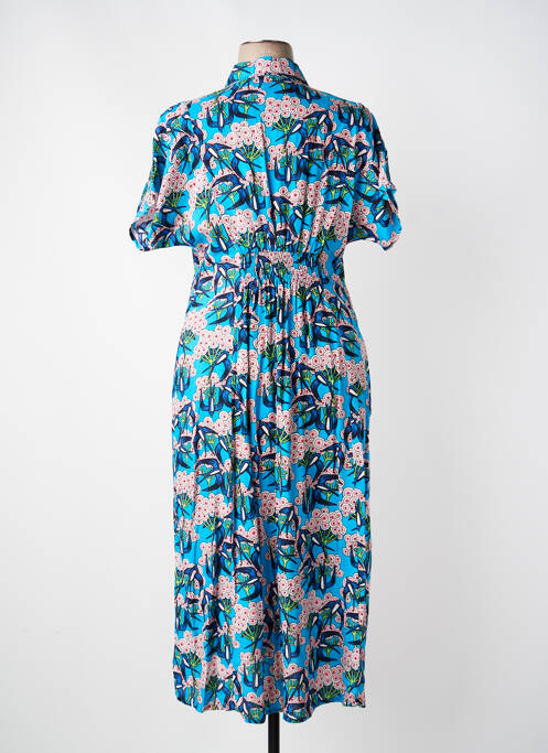 Rochie lungă albastru KALI YOG femeie