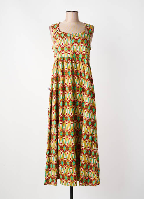 Rochie lungă verde KALI YOG femeie