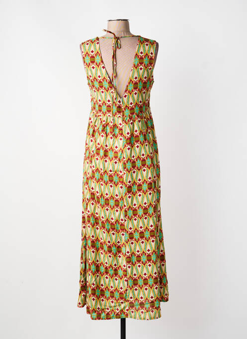 Rochie lungă verde KALI YOG femeie