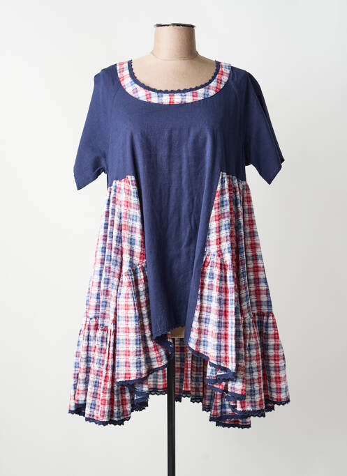 Tunică mâneci scurte albastru RHUM RAISIN femeie