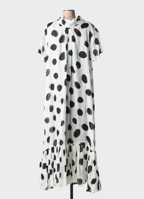 Rochie lungă alb KEDZIOREK femeie