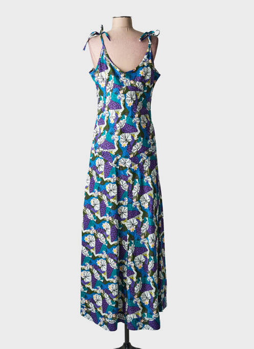 Rochie lungă albastru KALI YOG femeie