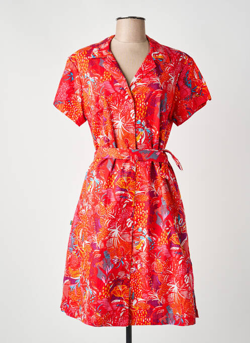 Rochie midi roșu KALI YOG femeie