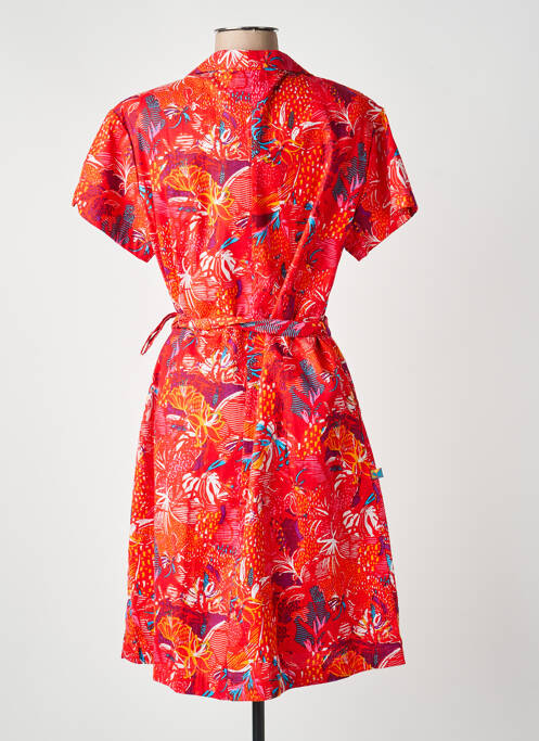 Rochie midi roșu KALI YOG femeie