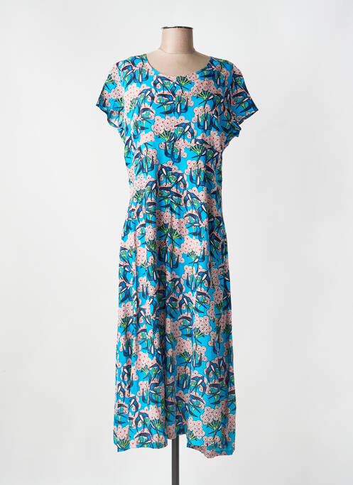 Rochie lungă albastru KALI YOG femeie