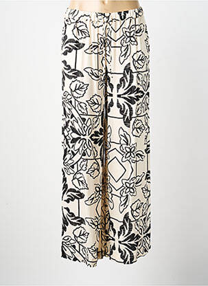 Pantalon larg bej RHUM RAISIN femeie