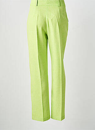 Pantalon drept țesătură poplin mărime normală verde RATS & BANANAS femeie