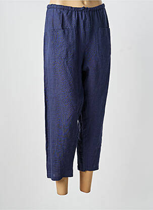 Pantalon 7/8 albastru ORIENTIQUE NATURALLY femeie