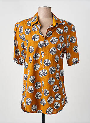 Cămașă cu mâneci scurte portocaliu KALIYOG bărbat