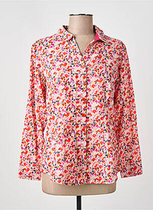 Cămașă croială cambrată mâneci lungi roz KALI YOG femeie