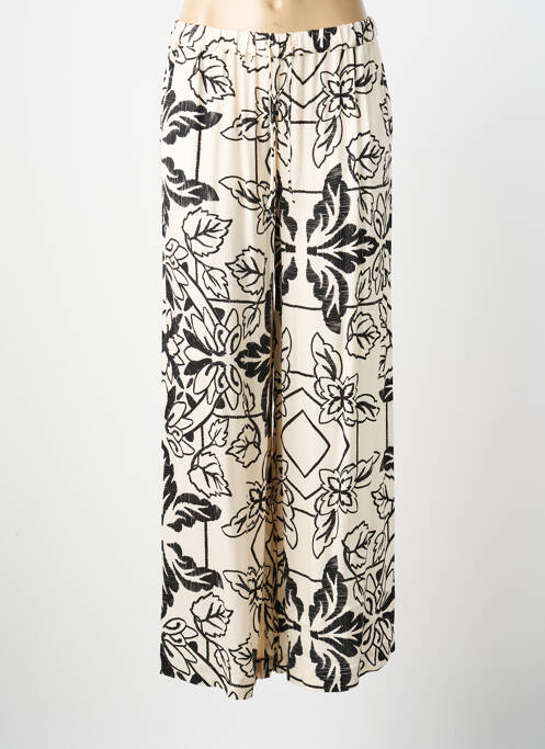 Pantalon larg bej RHUM RAISIN femeie