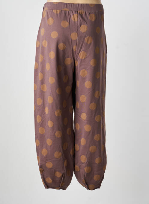 Pantalon larg maro KEDZIOREK femeie