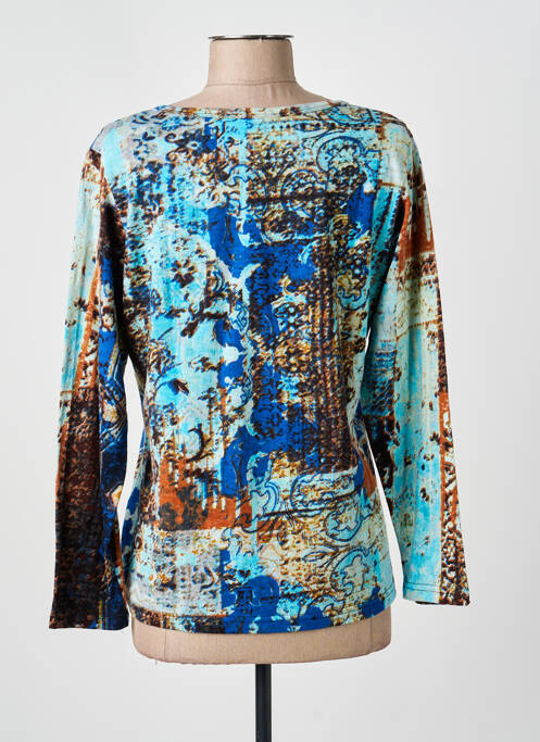 Tricou albastru ORIENTIQUE NATURALLY femeie