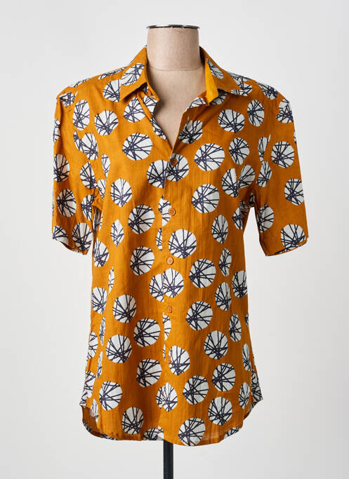 Cămașă cu mâneci scurte portocaliu KALIYOG bărbat