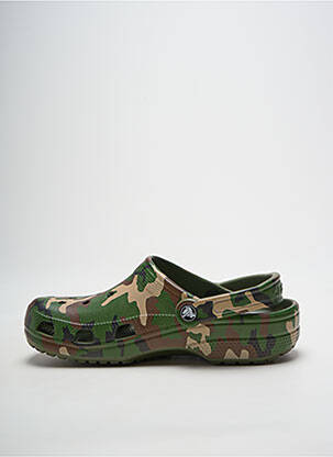 Mulete/saboți vârf rotund vârf rotund verde CROCS bărbat