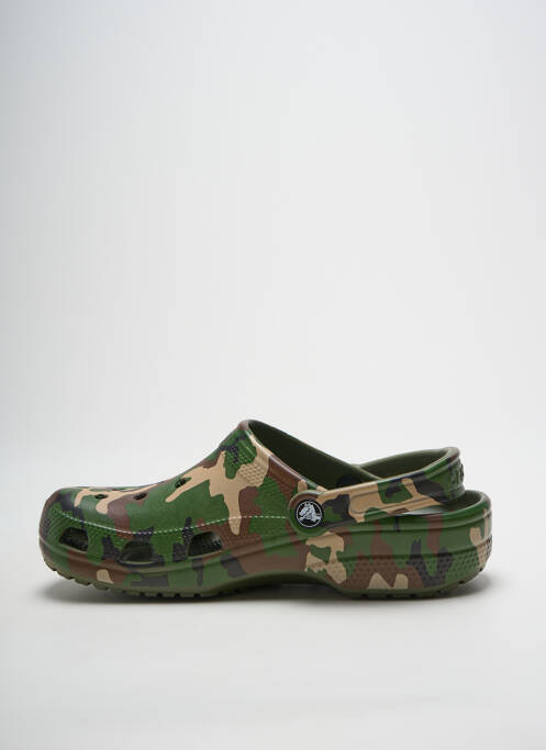 Mulete/Saboți verde CROCS bărbat