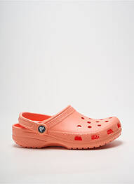Mulete/saboți toc de 4 la 6 cm portocaliu CROCS femme