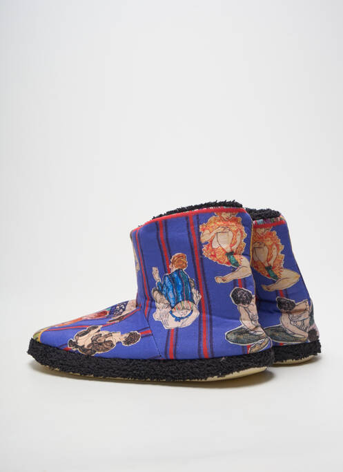 Papuci/Pantofi de casă albastru RUBAN ROUGE femeie