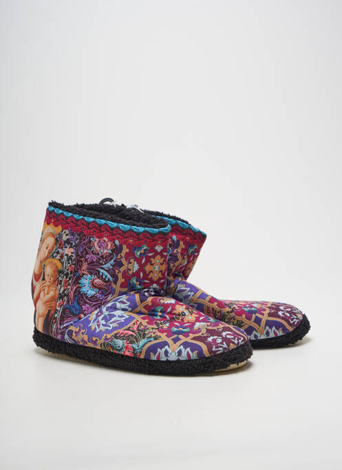 Papuci/Pantofi de casă violet RUBAN ROUGE femeie
