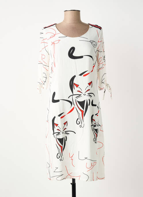 Rochie midi alb GREGORY PAT femeie