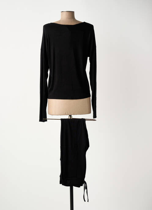 Set pantaloni negru COULEURS DU TEMPS femeie