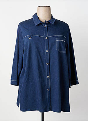 Jachete casual croială dreaptă albastru FRANCE RIVOIRE femme