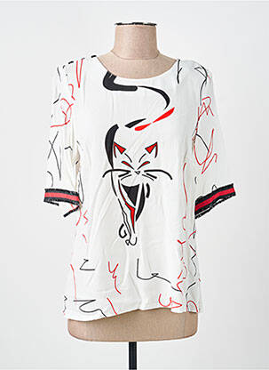 Top alb GREGORY PAT femeie