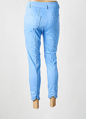 Pantalon 7/8 elasticitate mărime normală albastru MERI & ESCA femeie