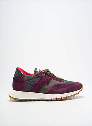 Adidași nubuc vârf rotund violet UZS unisex