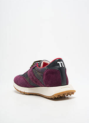 Adidași nubuc vârf rotund violet UZS unisex