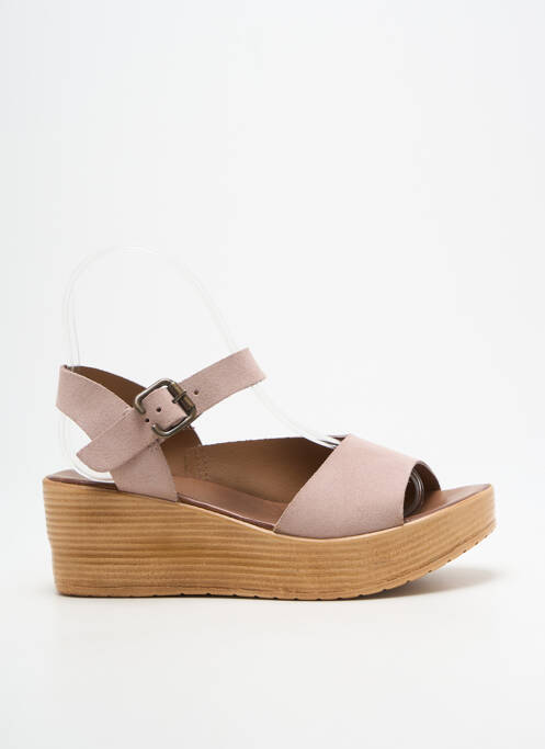 Sandale/Pantofi decupați roz BUENO femeie