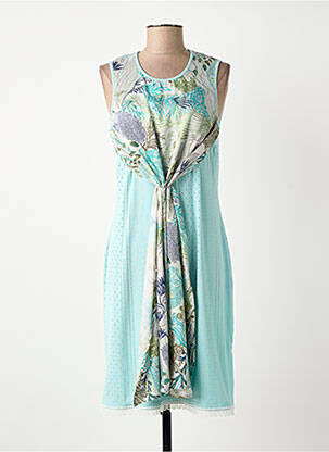 Rochie midi albastru GREGORY PAT femeie