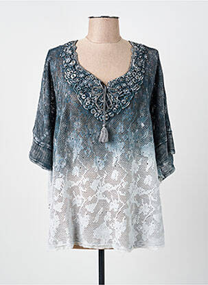 Top albastru MERI & ESCA femeie