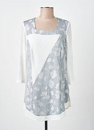 Tunică mâneci lungi alb MERI & ESCA femeie