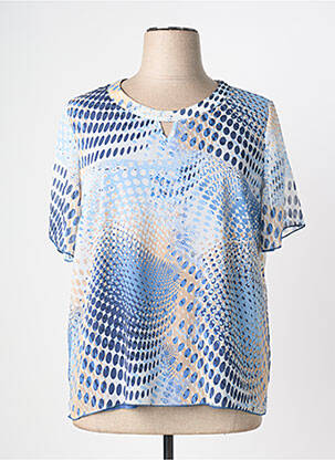 Top albastru FRANCE RIVOIRE femeie