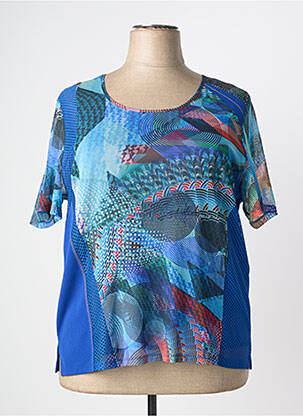 Top albastru IMPULSION femeie