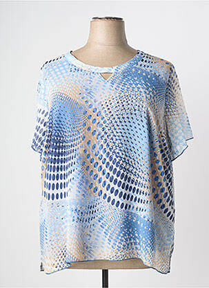 Top albastru IMPULSION femeie