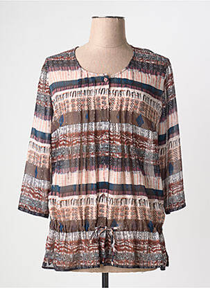 Cămașă maro FRANCE RIVOIRE femeie