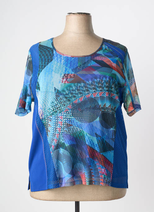 Top albastru IMPULSION femeie