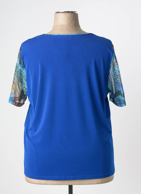 Top albastru IMPULSION femeie