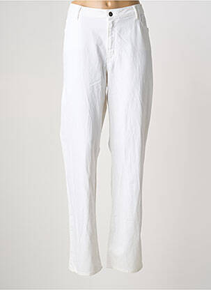 Pantalon slim mărime normală mărime normală bej GUY DUBOUIS femme