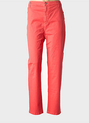 Pantalon slim roșu FRED SABATIER femeie